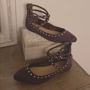 Torrid flats- color is burgundy